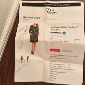 BCBGMAXAZARIA Black dress